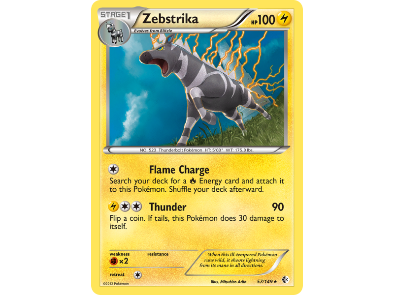 Zebstrika (Reverse Holo)