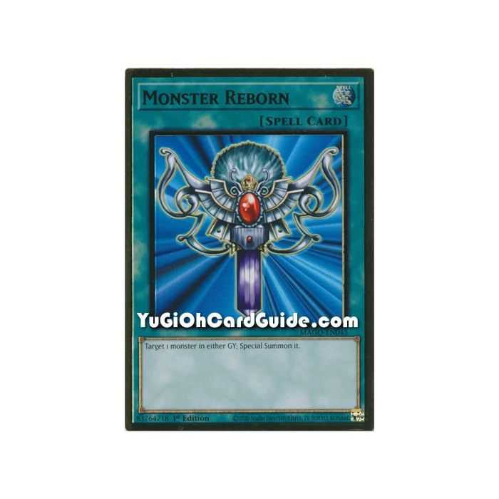 Monster Reborn (Premium Gold Rare) – Maximum Gold | Carta YUGIOH en México
