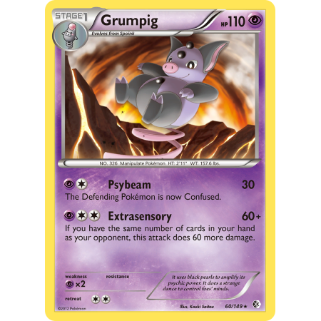 Grumpig (Reverse Holo)