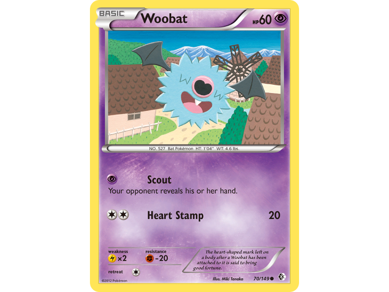 Woobat (Reverse Holo)