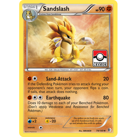 Sandslash (Reverse Holo)