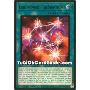 Rank-Up-Magic - The Seventh One (Premium Gold Rare) – Maximum Gold | Carta YUGIOH en México