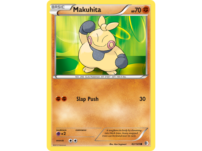 Makuhita (Reverse Holo)