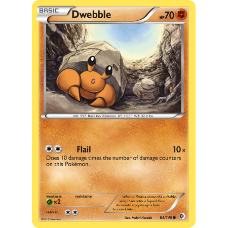Dwebble (Reverse Holo)