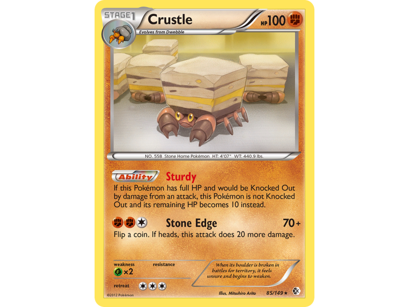 Crustle (Holo)