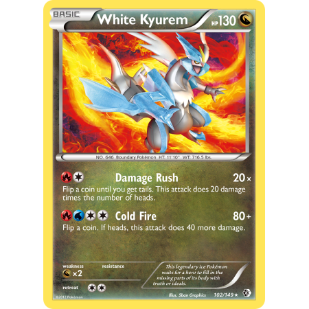 White Kyurem (Reverse Holo)