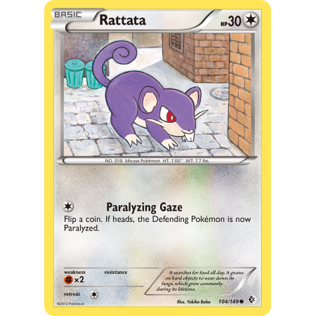 Rattata (Reverse Holo)