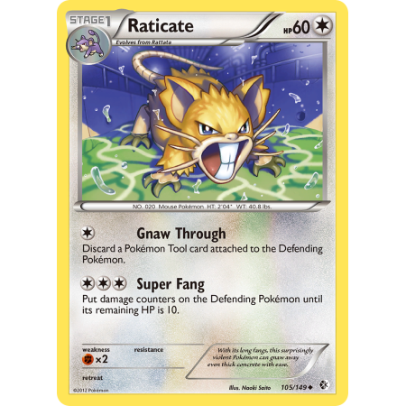 Raticate (Reverse Holo)
