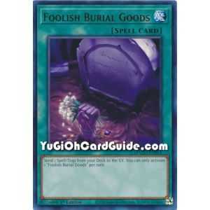 Foolish Burial Goods (Rare) – Maximum Gold | Carta YUGIOH en México