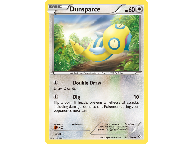 Dunsparce (Reverse Holo)