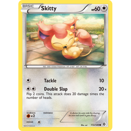 Skitty (Reverse Holo)