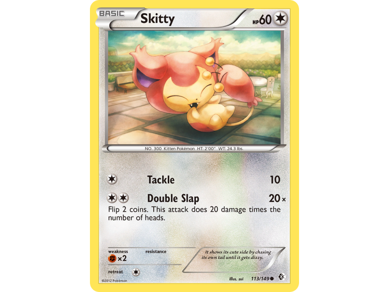 Skitty (Reverse Holo)