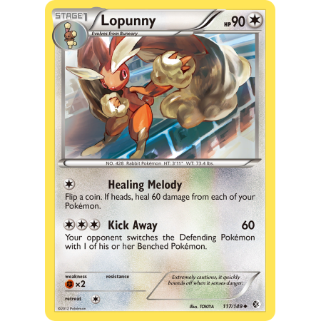 Lopunny (Reverse Holo)