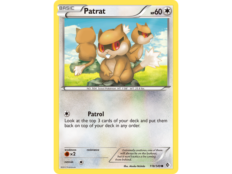 Patrat (Reverse Holo)