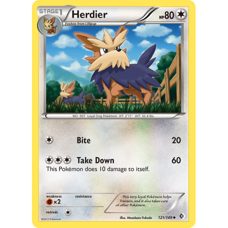 Herdier (Reverse Holo)
