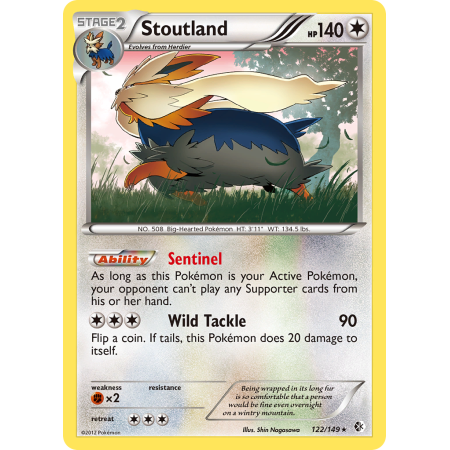Stoutland (Reverse Holo)