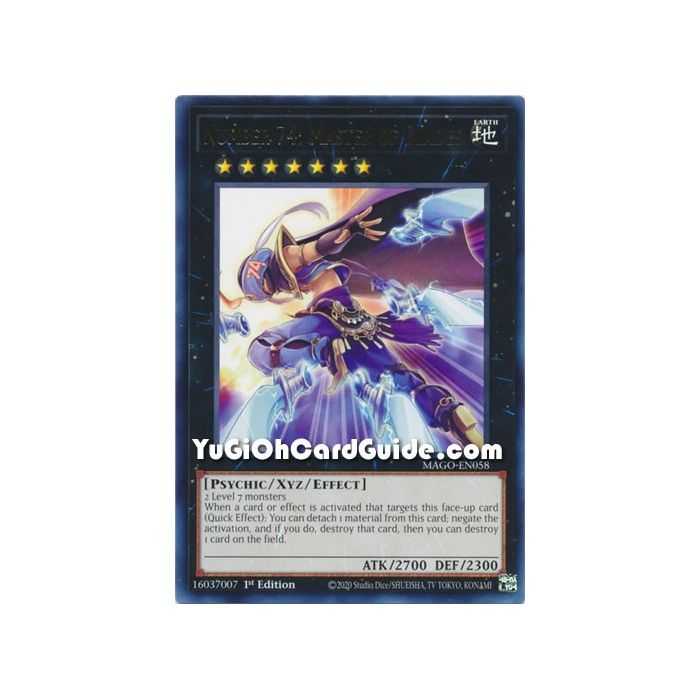 Number 74: Master of Blades (Rare) – Maximum Gold | Carta YUGIOH en México