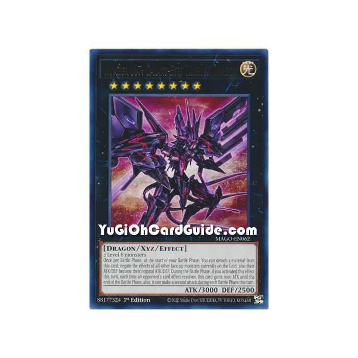 Number 107: Galaxy-Eyes Tachyon Dragon (Rare) – Maximum Gold | Carta YUGIOH en México