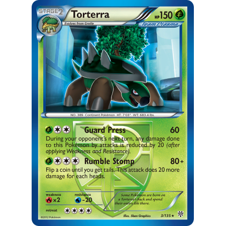 Torterra (Reverse Holo)
