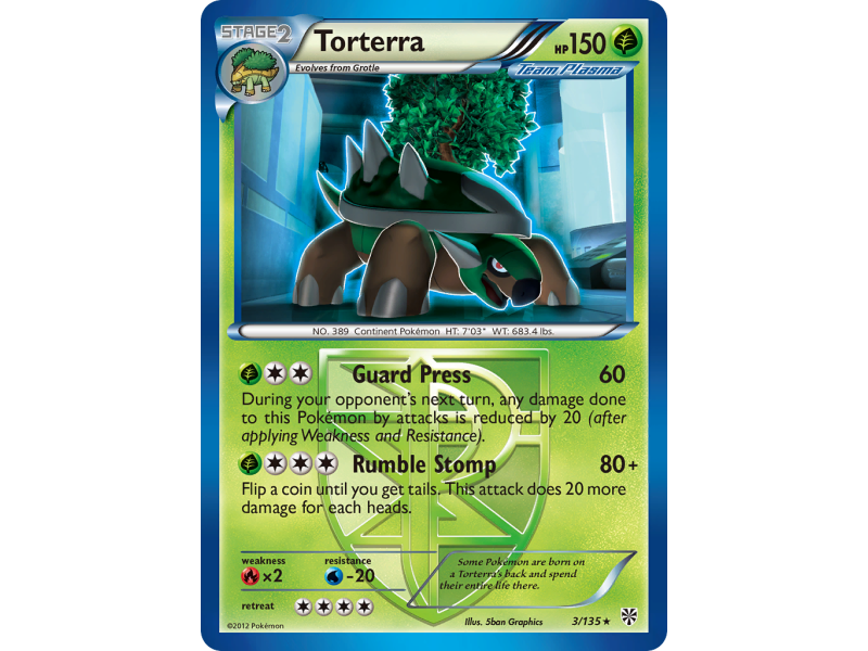 Torterra (Reverse Holo)
