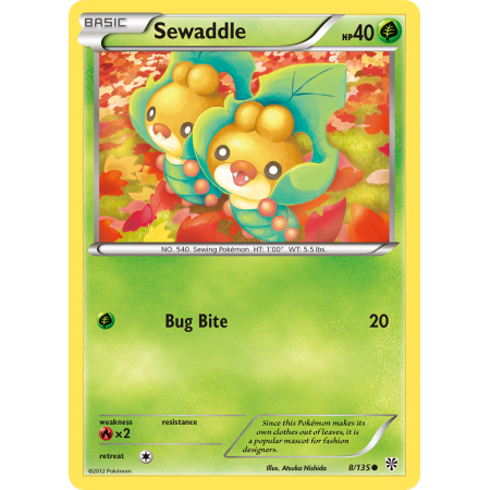 Sewaddle (Reverse Holo)