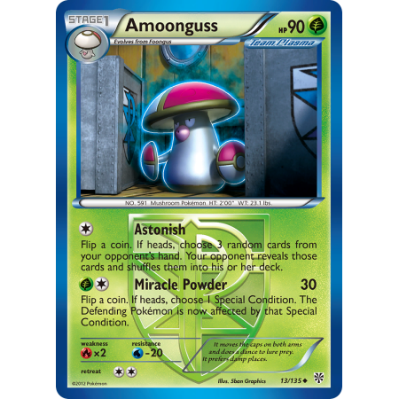 Amoonguss (Reverse Holo)