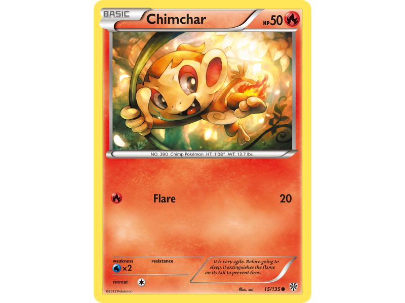 Chimchar (Reverse Holo)