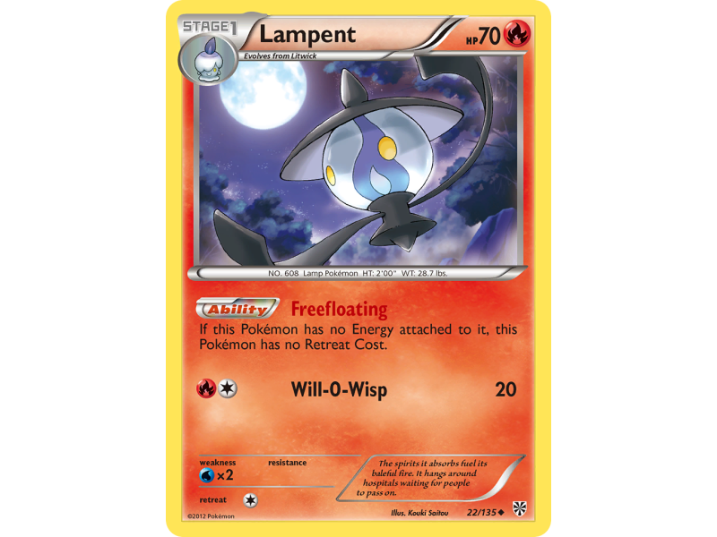 Lampent (Reverse Holo)