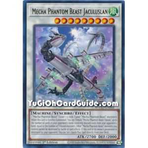 Mecha Phantom Beast Jaculuslan (Rare) – Maximum Gold | Carta YUGIOH en México