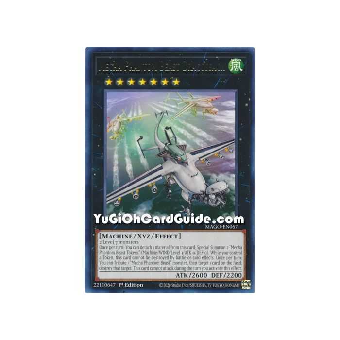 Mecha Phantom Beast Dracossack (Rare) – Maximum Gold | Carta YUGIOH en México