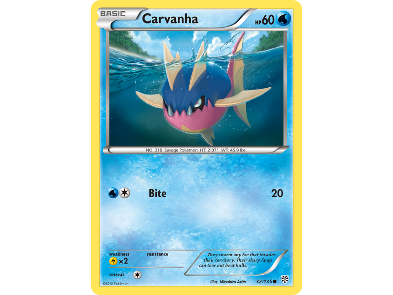 Carvanha (Reverse Holo)