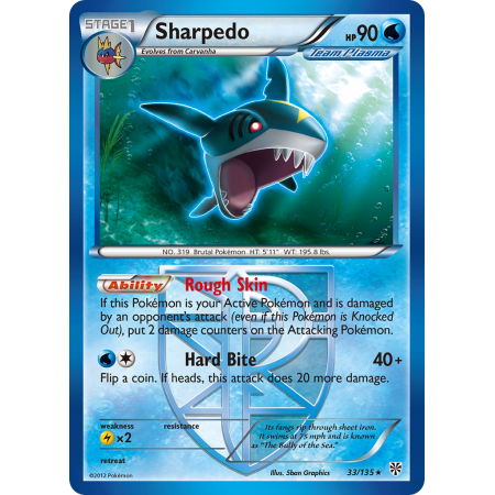 Sharpedo (Reverse Holo)
