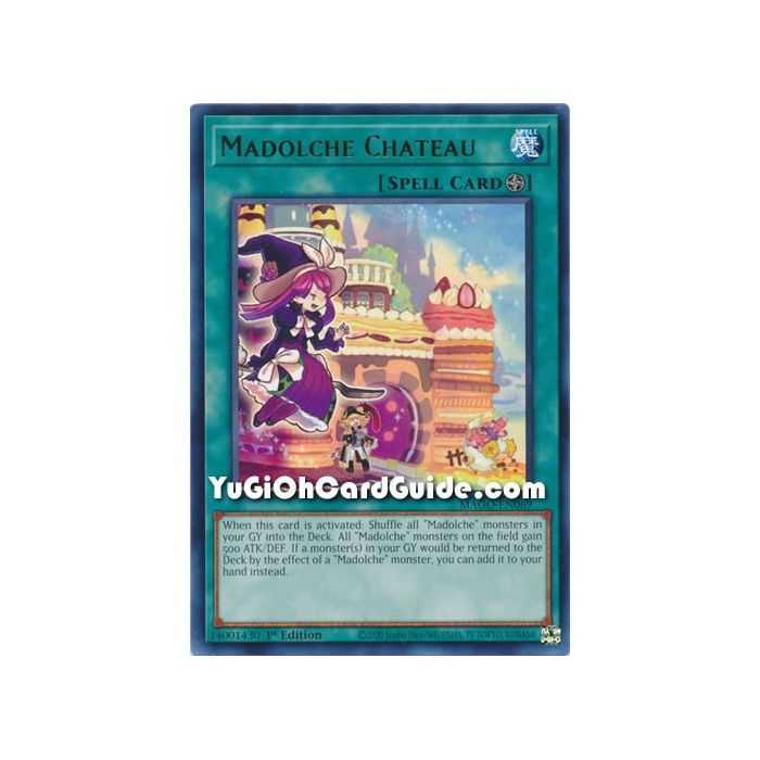 Madolche Chateau (Rare) – Maximum Gold | Carta YUGIOH en México