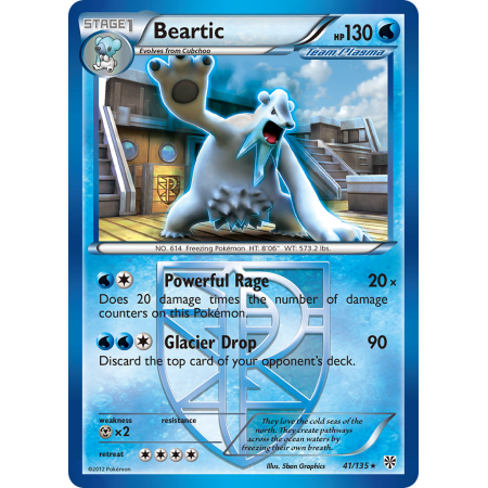 Beartic (Reverse Holo)