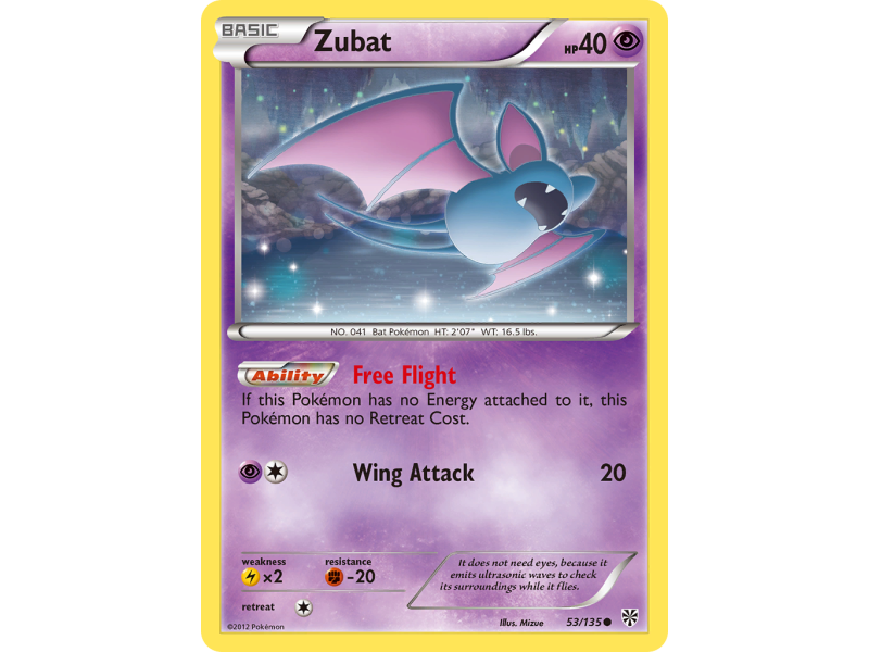 Zubat (Reverse Holo)