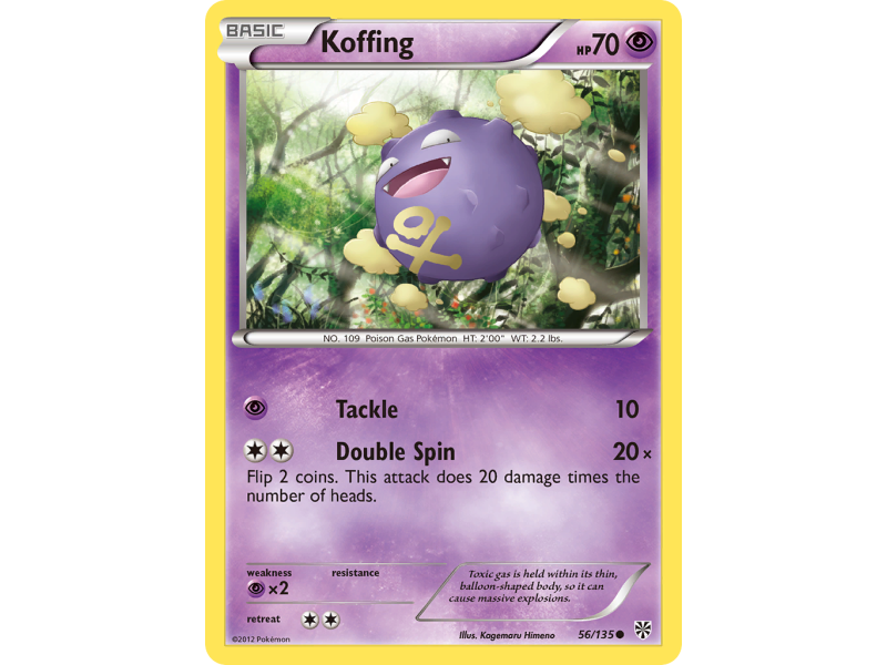 Koffing (Reverse Holo)