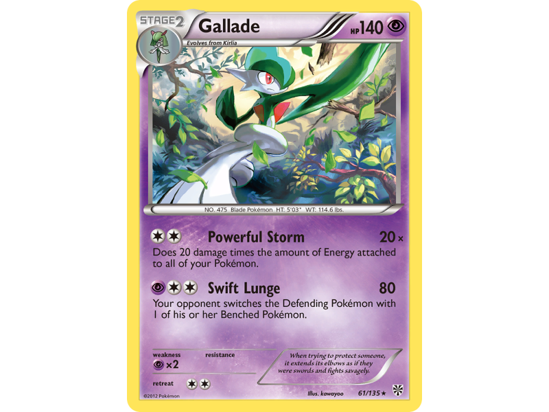 Gallade (Reverse Holo)