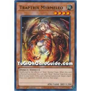 Traptrix Myrmeleo (Rare) – Maximum Gold | Carta YUGIOH en México