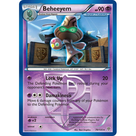 Beheeyem (Reverse Holo)