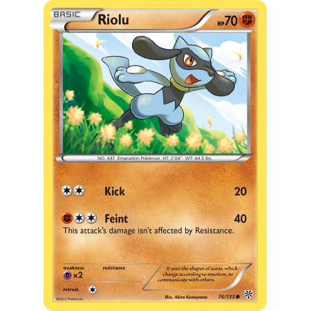 Riolu (Reverse Holo)