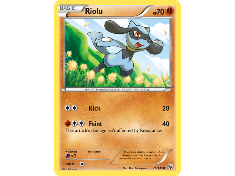 Riolu (Reverse Holo)