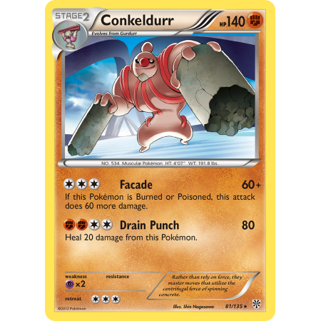 Conkeldurr (Reverse Holo)