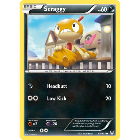 Scraggy (Reverse Holo)