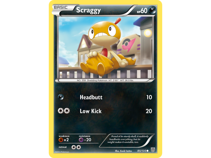 Scraggy (Reverse Holo)