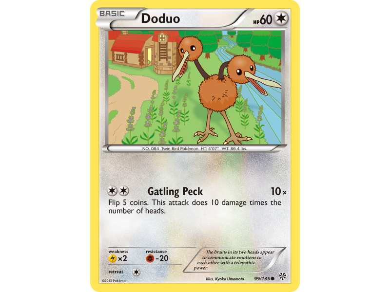 Doduo (Reverse Holo)