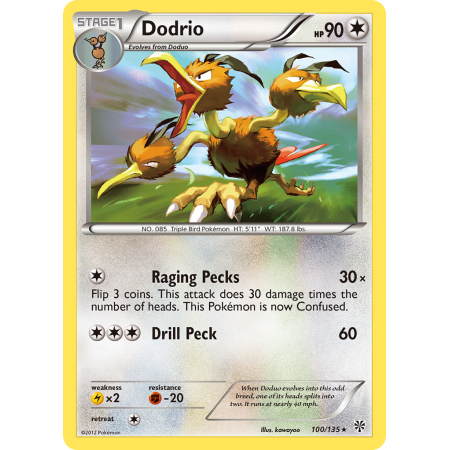 Dodrio (Reverse Holo)