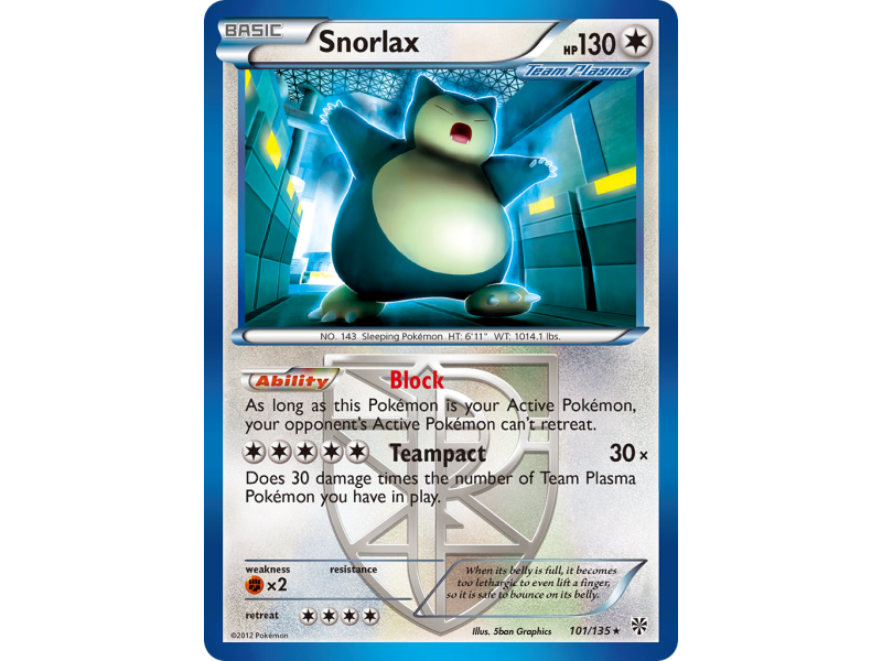 Snorlax (Reverse Holo)