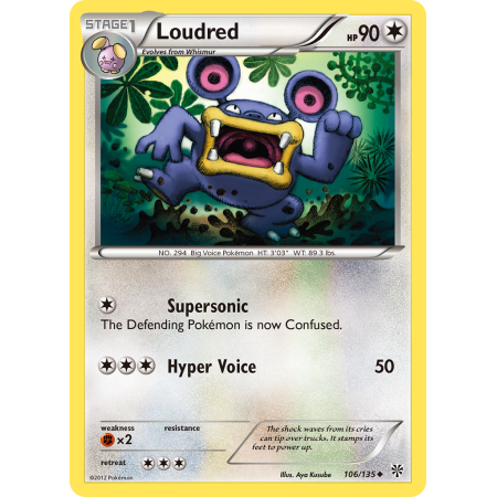 Loudred (Reverse Holo)