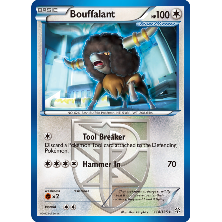 Bouffalant (Reverse Holo)