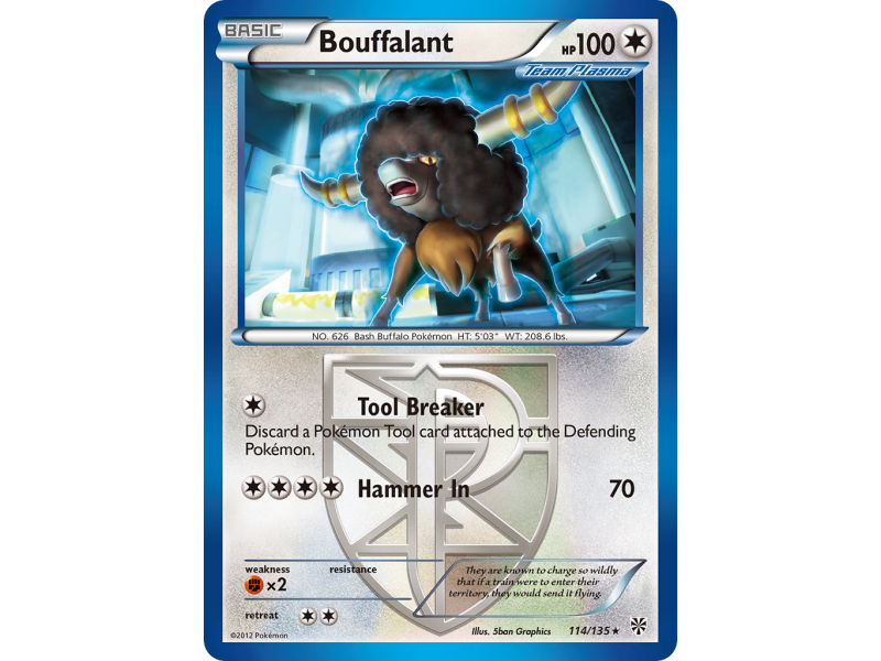 Bouffalant (Reverse Holo)